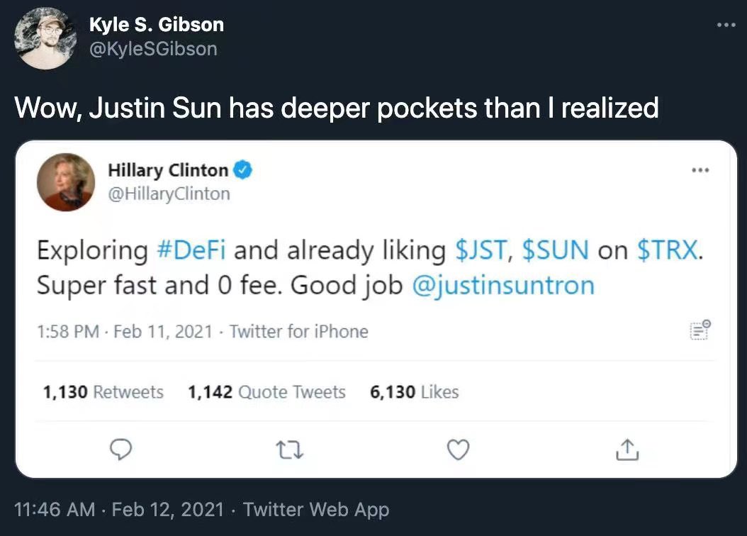 Justin Sun Twitter Justin Sun Twitter