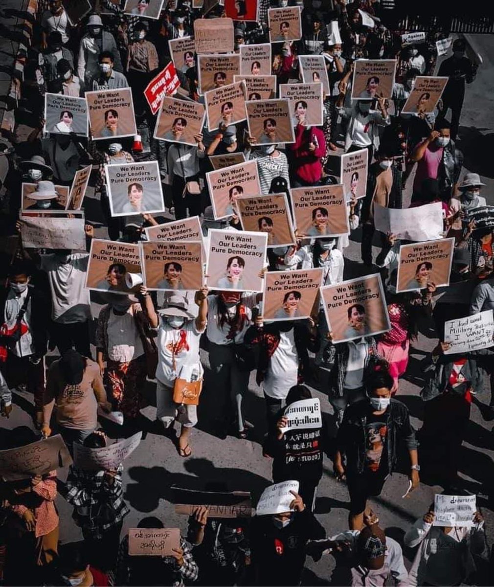 AzualJ's tweet image. This is the real voice of Myanmar 🙌🏻

#JusticeForMyanmar 
#Feb13Coup
#WhatsHappeningInMyanmar
#MilkTeaAlliance