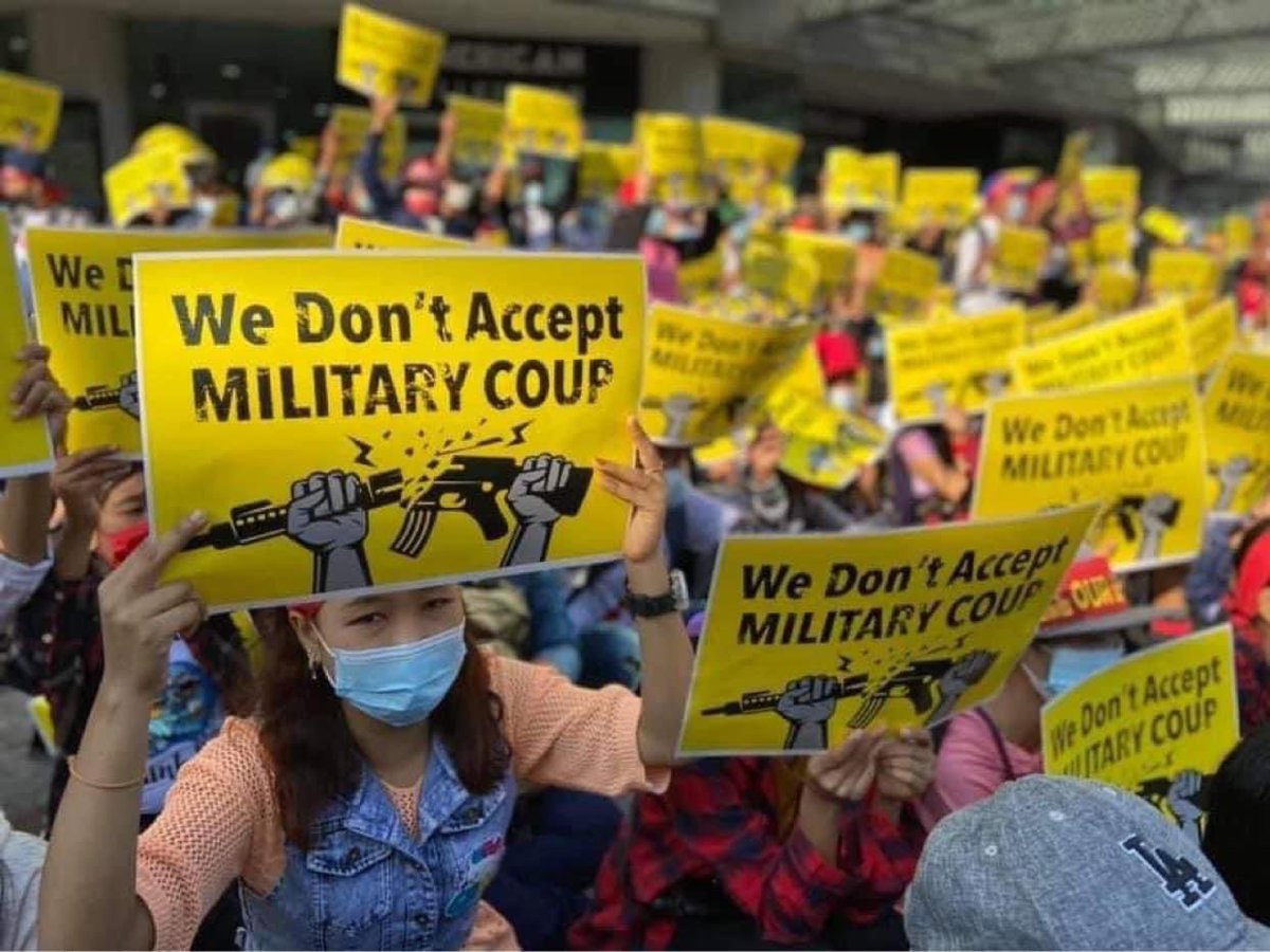 AzualJ's tweet image. This is the real voice of Myanmar 🙌🏻

#JusticeForMyanmar 
#Feb13Coup
#WhatsHappeningInMyanmar
#MilkTeaAlliance