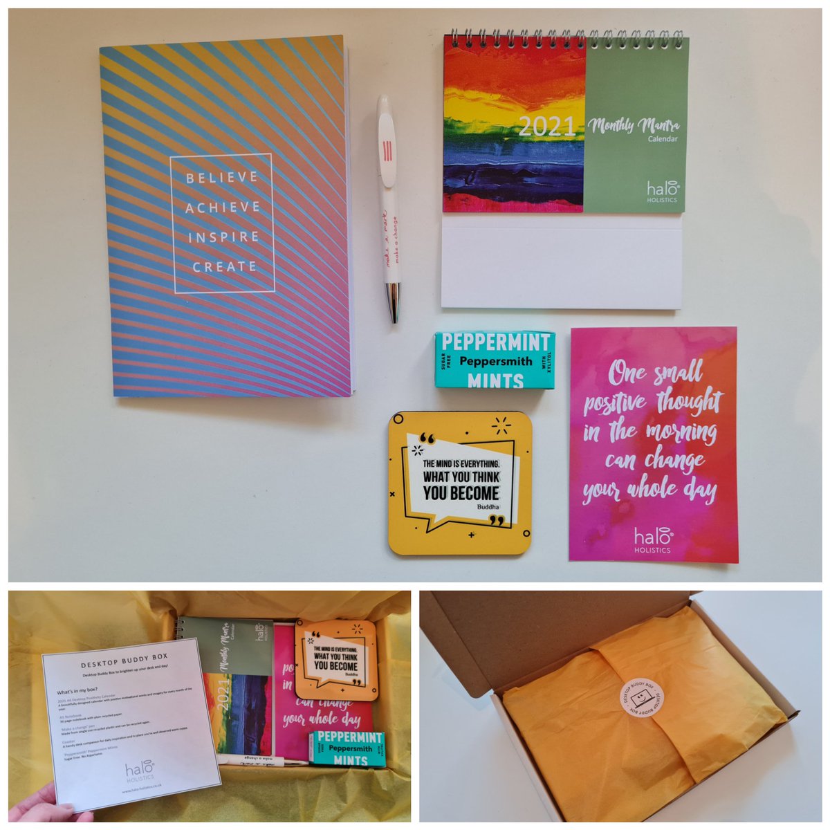 haloholistics's tweet image. DESKTOP BUDDY BOXES

Spread the message for positive mental wellbeing and appreciation for your employee/trainee effort and resilience in these challenging times, it's needed more than ever right now.

Message Nichola for details.

hello@halo-holistics.co.uk

#lockdowngift