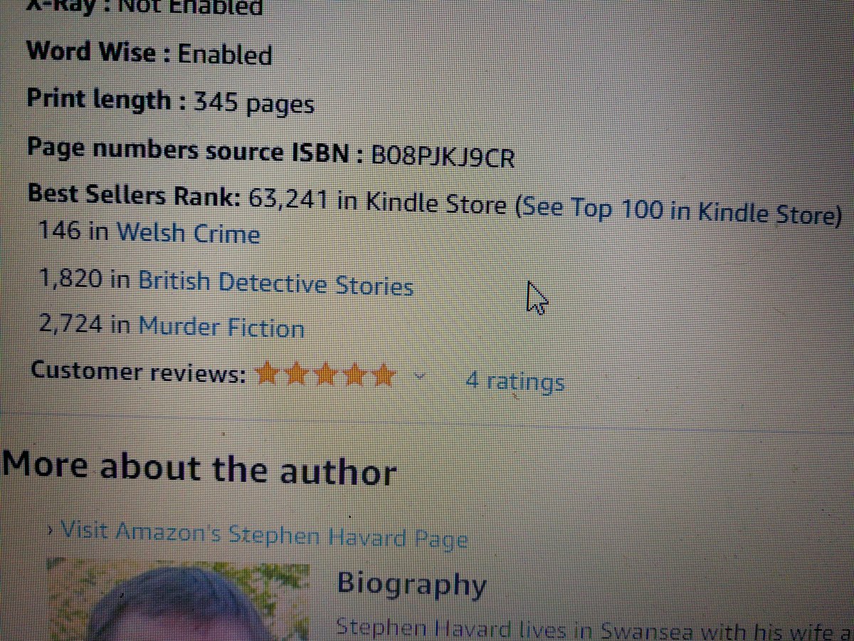 StephenHavard's tweet photo. Thanks to everyone who has bought my debut novel. Very happy and humbled to see 'The Duel' doing so well. #welshlit #Kindle @CrimeCymru https://t.co/Rb5ZDx05ir