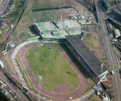 13) Name: Meadowbank StadiumLocation: Edinburgh Opened: 1970Closed: 2017Clubs: Meadowbank Thistle 1974 - 1995, Edinburgh City 1996 - 2017, Leith Athletic 2013 - 2017Peak Capacity: 3500Record Attendance (football): 3500Other Uses - Athletics, Music, Rugby League, Cycling