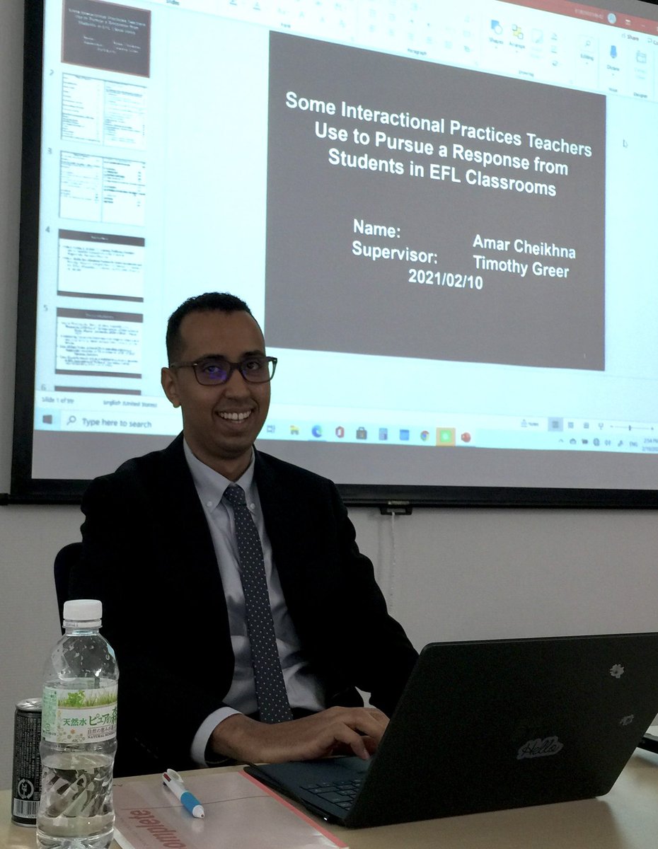 Congratulations to Cheikhna Amar on successfully defending his doctoral dissertation this week.