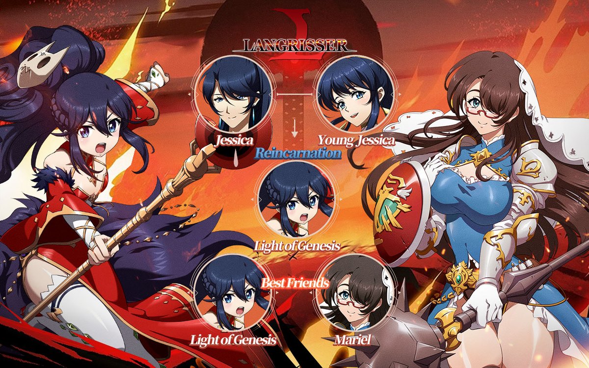 Langrisser Mobile 𝐋𝐢𝐠𝐡𝐭 𝐨𝐟 𝐆𝐞𝐧𝐞𝐬𝐢𝐬 𝐌𝐚𝐫𝐢𝐞𝐥 𝐇𝐞𝐫𝐨𝐢𝐜 𝐋𝐞𝐠𝐚𝐜𝐲 Check Out The Heroic Legacy Of The Two New Visitors To El Sallia On Our Fb Fan Page T Co Zqlegnlhrg Or Langrisser Mobile 𝐋𝐢𝐠𝐡𝐭 𝐨𝐟 𝐆𝐞𝐧𝐞𝐬𝐢𝐬 𝐌𝐚𝐫𝐢𝐞𝐥 𝐇𝐞𝐫𝐨𝐢𝐜 𝐋𝐞𝐠𝐚𝐜𝐲 Check Out The Heroic Legacy Of The Two New Visitors To El Sallia On Our Fb Fan Page T Co Zqlegnlhrg Or