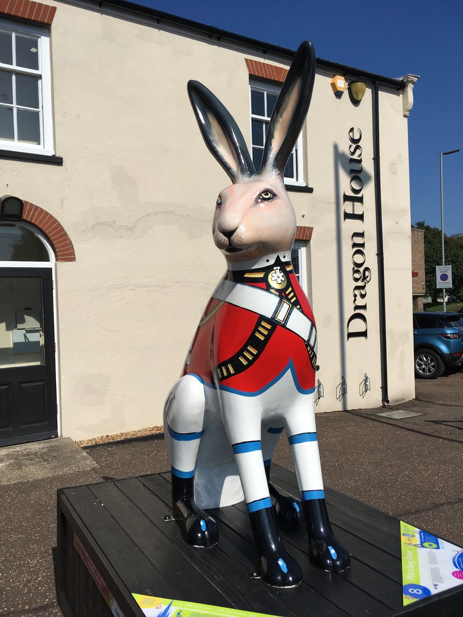 And who doesn't like a hare in uniform?