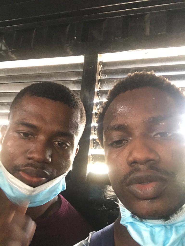 LekkiMassacreNG's tweet photo. RT: #lekkimassacre Survivors Manger Ajake, Abdul, Dabira Adeyinka were arrested at the #occupylekkitollgate peaceful protest with Oya Godwin, Babatunde Saka 
These brave Nigerians survived the deadly massacre and their spirits will not be dampened! 
#endsars #LekkiMassacre https://t.co/sJ06QN9dqN