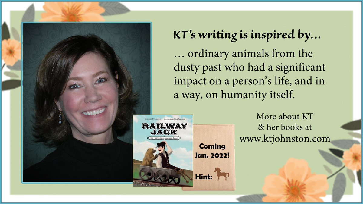 Today’s FEBRUARY FEATURE is author KT Johnston
Give her a Follow at @KTDidz

#author #kidlit #nonfictionpicturebook #parents #teachers #librarians #disability #amputee #serviceanimals #history #railwayjack