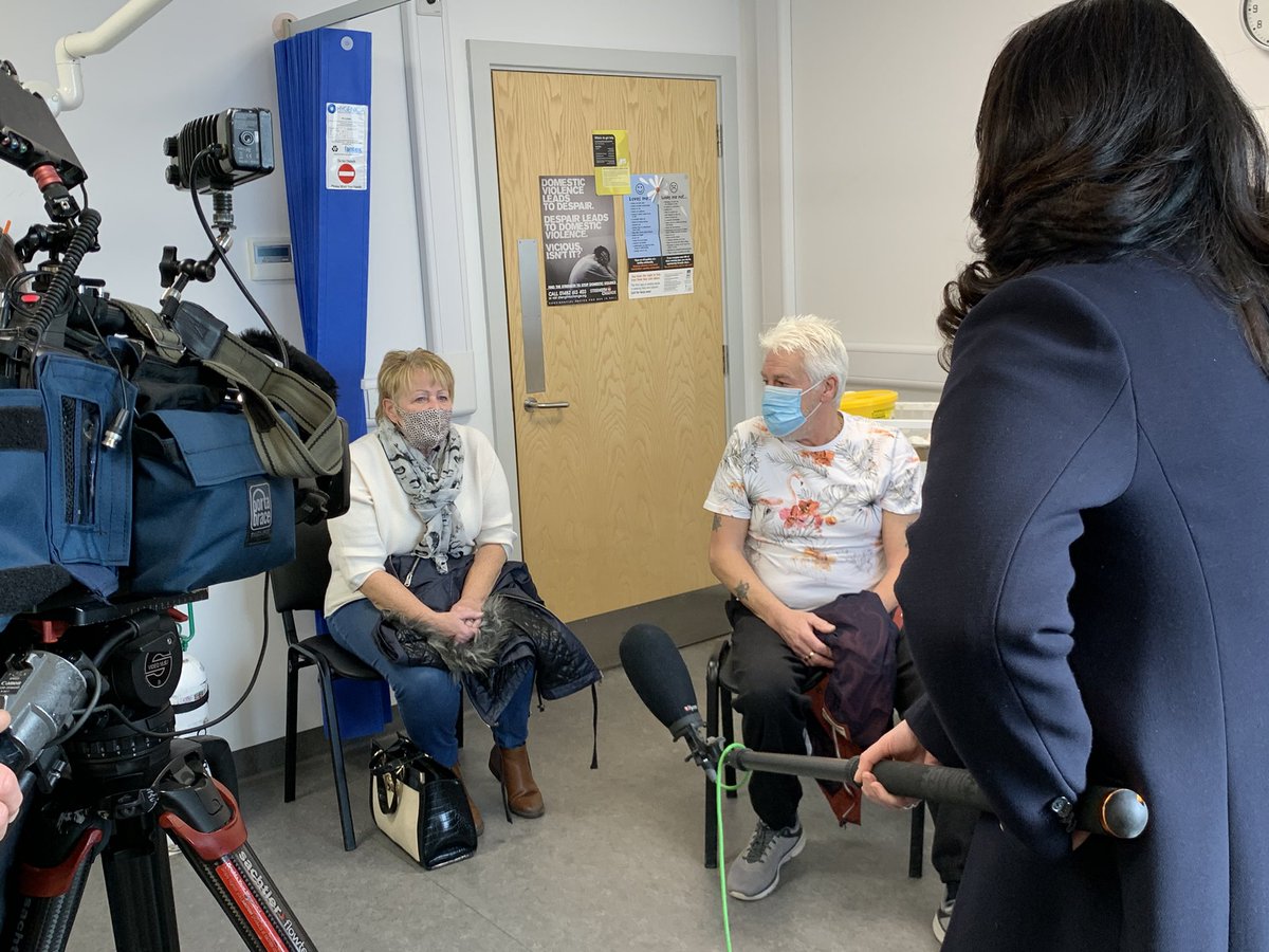 HullHCP's tweet photo. @Modality_Hull have welcomed guests from @itvnews today to Diadem Medical Practice where they are hearing the amazing stories from patients and NHS staff as another 2000 people in Hull take the first step closer to normality! 💉#COVIDVaccination @toniyel https://t.co/gTbFHfL30J