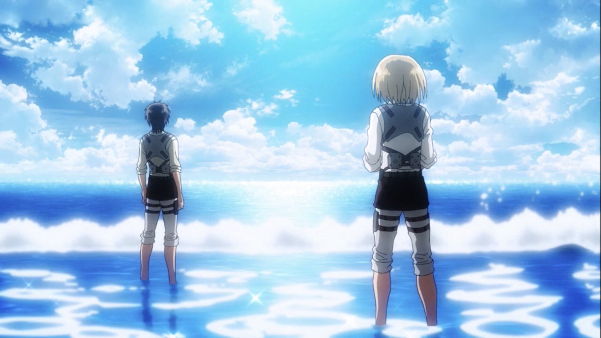 Kalau kita rangkai semua, maka, motivasi tersembunyi Eren yang bersikeras ingin rumbling adalah untuk "mewujudkan mimpinya dan Armin selama ini untuk menjelajah dunia 'persis' seperti di buku Armin". 'That sight' dari kebebasan atau mimpi itu hanya bisa terwujud dengan rumbling.