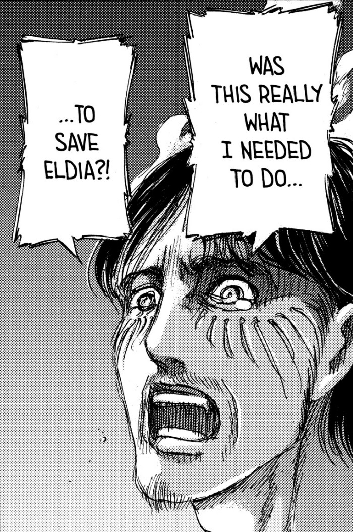 Jawaban sederhananya, kalau Grisha tidak mengikuti 'alur' darinya, maka Eren kecil tidak akan ter-trigger, tidak akan mendapat kekuatan titan, tidak akan tahu rahasia dunia luar, dan 'that sight' yang diincarnya tidak akan pernah tercapai.