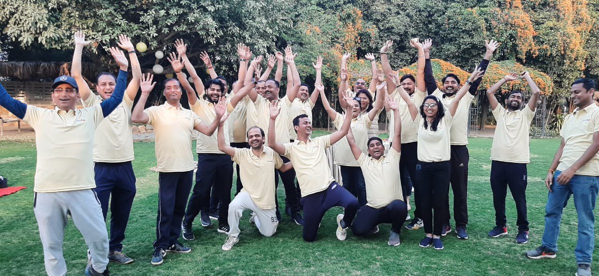 SoftAgeIndia's tweet photo. We are yellow. Team building exercise.
#SoftAge https://t.co/XKoqTizW2o