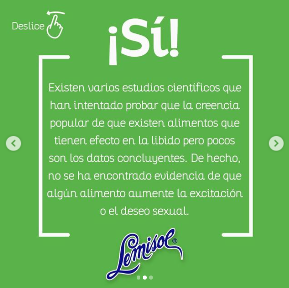 lemisoldom's tweet photo. Las creencias de que existen alimentos que son afrodisíacos se remonta hasta la edad media, pero ¿Realmente existen alimentos afrodisíacos?

#AclarandoDudas
#lemisol
#labrysell https://t.co/bC9FXz5qil