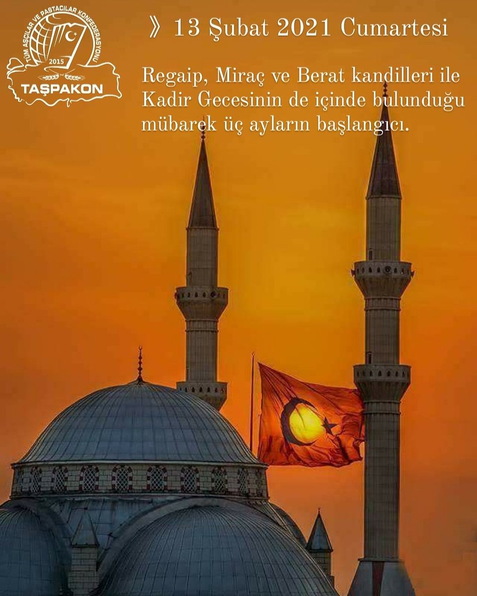 Rahmetin bol olduğu, duanın kabul olduğu eksiklerin tamamlandığı gafletin kalktığı ve kardeşliğin tesis edildiği bu mübarek üç ayların hakkımızda hayırlı olmasını Allah'tan niyaz ederiz...
