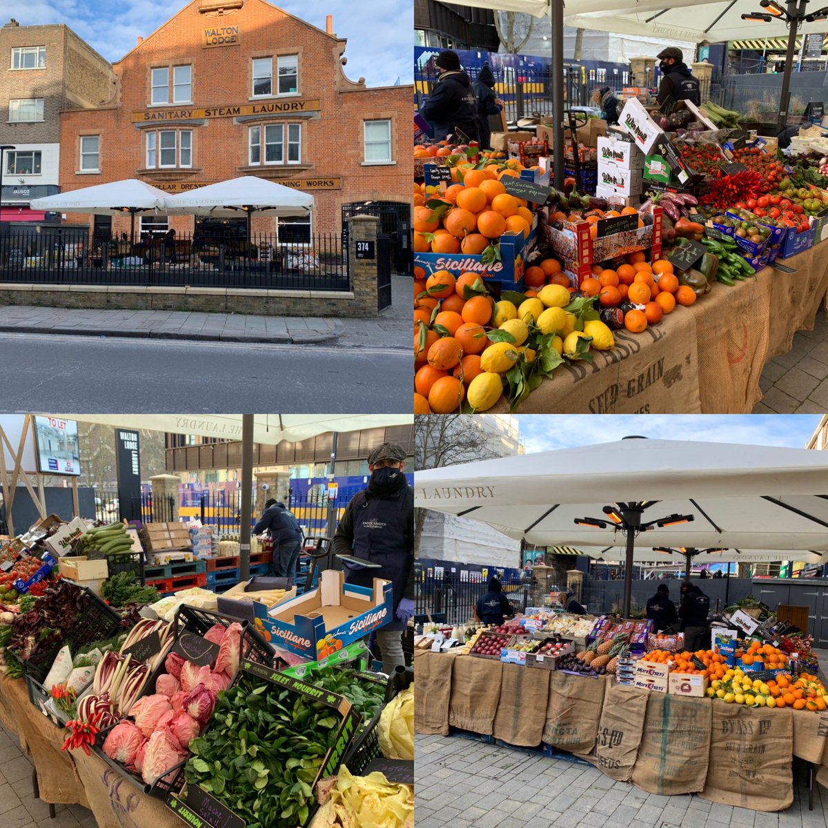 Ready for our pop up fruit and veg stall today till 2pm at @brixtonlaundry <a href="/smithandbrock/">Smith&Brock</a> @knock_knock_by_smith_and_brock come and check us out! #expertlyselected #greengrocer #lovefood #retail