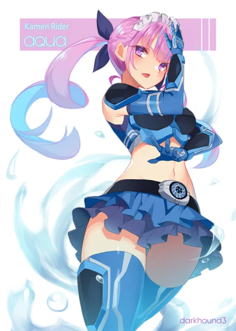 仮面ライダーあくあ???
#あくあーと 