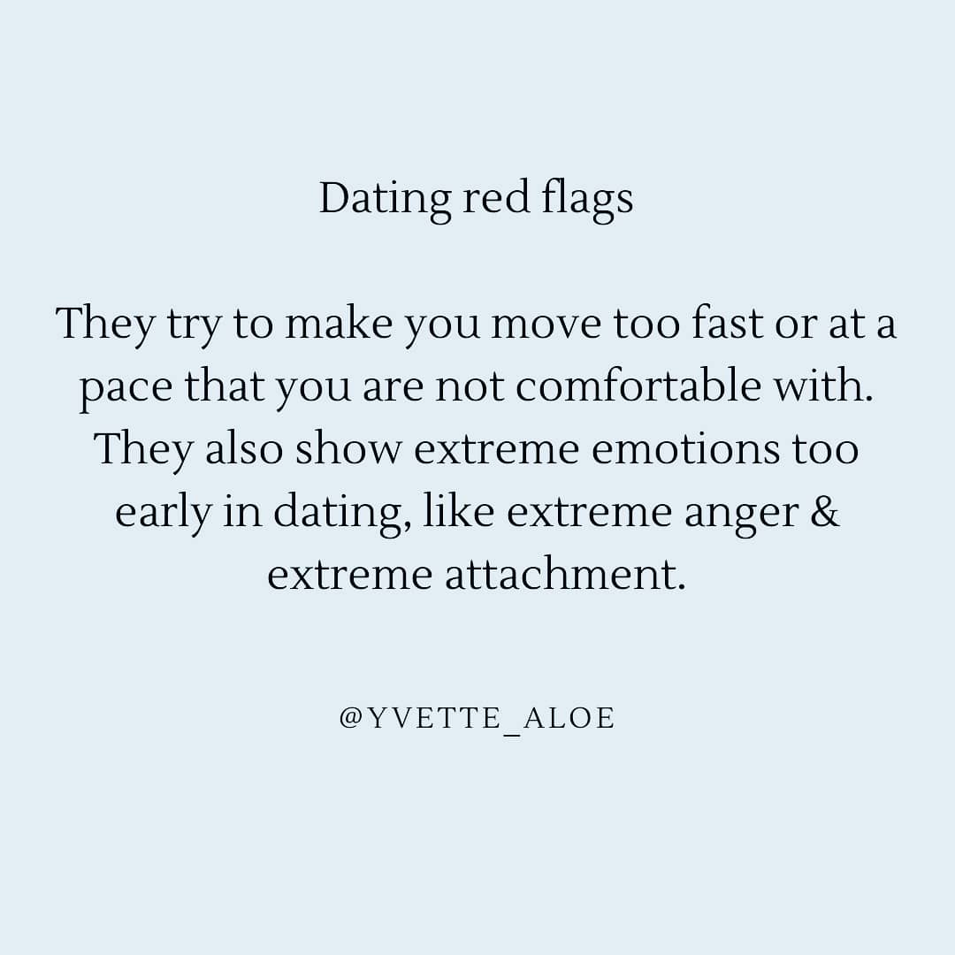 They try to make you move too fast