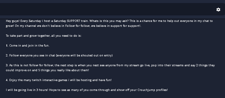 GrimReefa1's tweet photo. Wanna grow? Read this important piece of information 👀➡️ #twitchaffiliate #smallstreamer #SmallStreamersConnect https://t.co/u17x6sI4KX