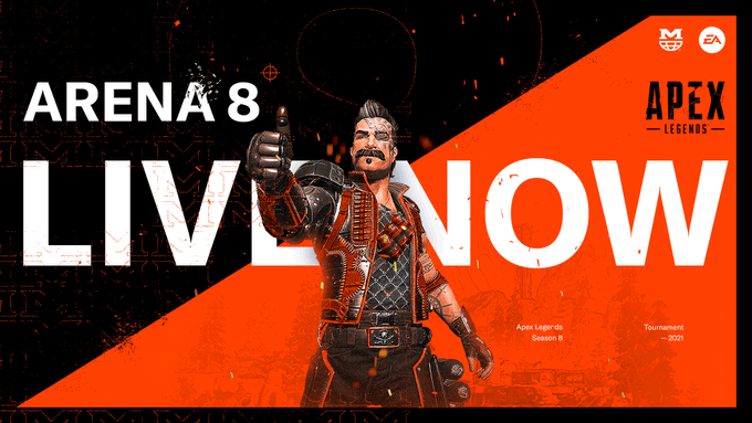 APEX TOURNAMENT NOW!~ 🔴https://t.co/d4mxo3Ehpa  teams have switched up uhhhhhhh 3rd time win?  @EA_Australia<a href="/tag/ad"class="tags"><span>#ad</span></a><a href="/tag/apexlegends"class="tags"><span>#apexlegends</span></a><a href="/tag/arena8"class="tags"><span>#arena8</span></a>