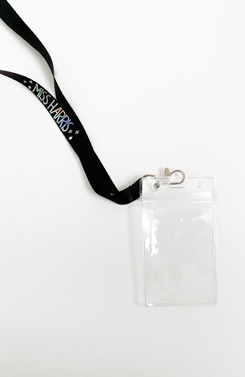 Our lanyards launch at 12pm today! ✨💗