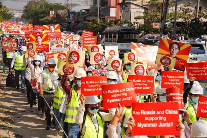 Are Russia and China supporting Myanmar Junta?!!

#WhatsHappeninglnMyanmar 
#Feb13Coup