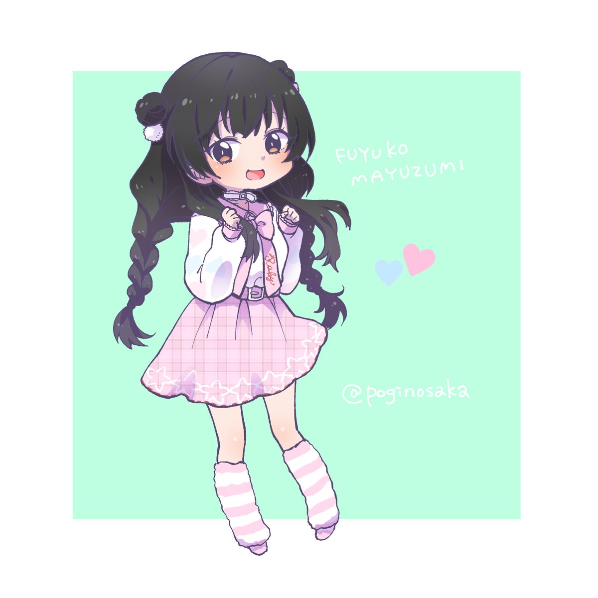 poginosaka's tweet photo. 別アカウントでリクエストいただいたので描いた黛冬優子ちゃん https://t.co/oXDynUwqt3