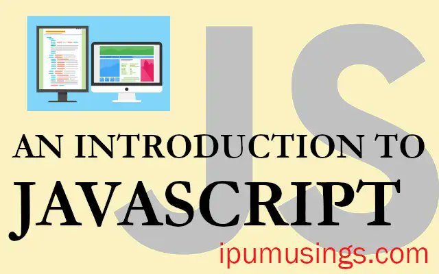 eduvictors2011's tweet image. JAVASCRIPT: AN INTRODUCTION (Chapter1) (#BCANotes)(#MCANotes)(#JSTutorial)(#ipumusings)(#CSENotes)

bit.ly/2ZbuzHU
