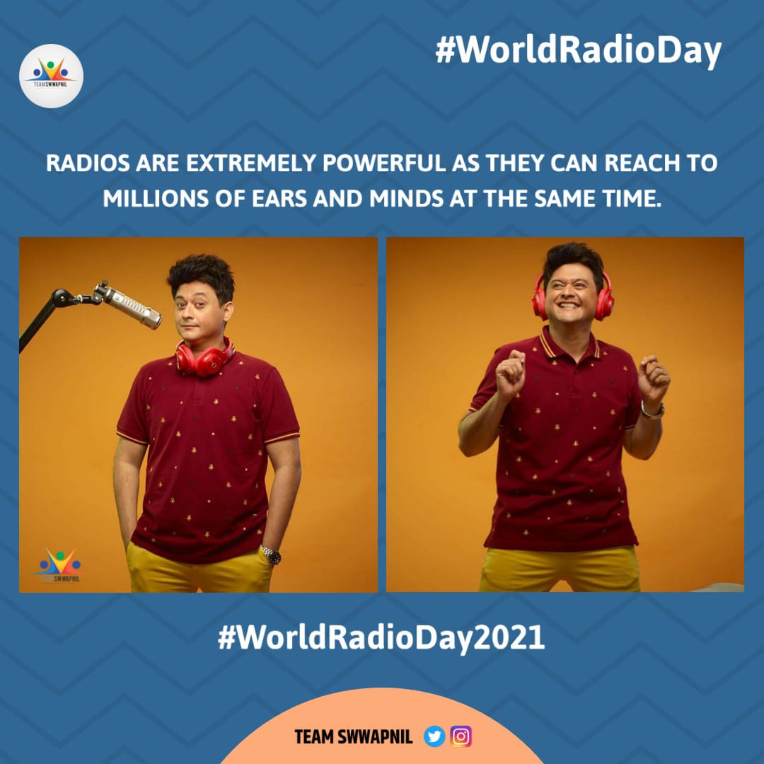 TeamSwwapnil's tweet image. RADIOS ARE EXTREMELY POWERFUL AS THEY CAN REACH TO MILLIONS OF EARS AND MINDS AT THE SAME TIME..!! 

#SwwapnilJoshiAsRJ #RJSwwapnilJoshi 
#shareitwithswapnil #rj #radioworldday

@swwapniljoshi @swwapnil_fc