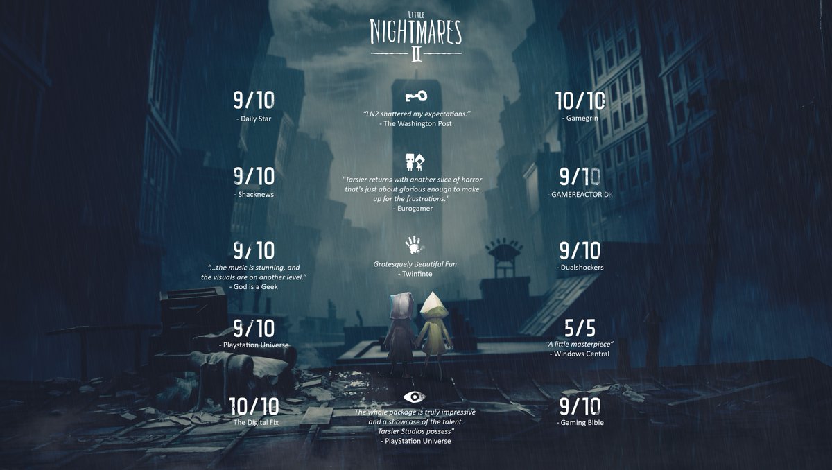 TarsierStudios's tweet image. The whole studio thanks you for the support. We are truly humbled. 🔦 #littlenightmaresII