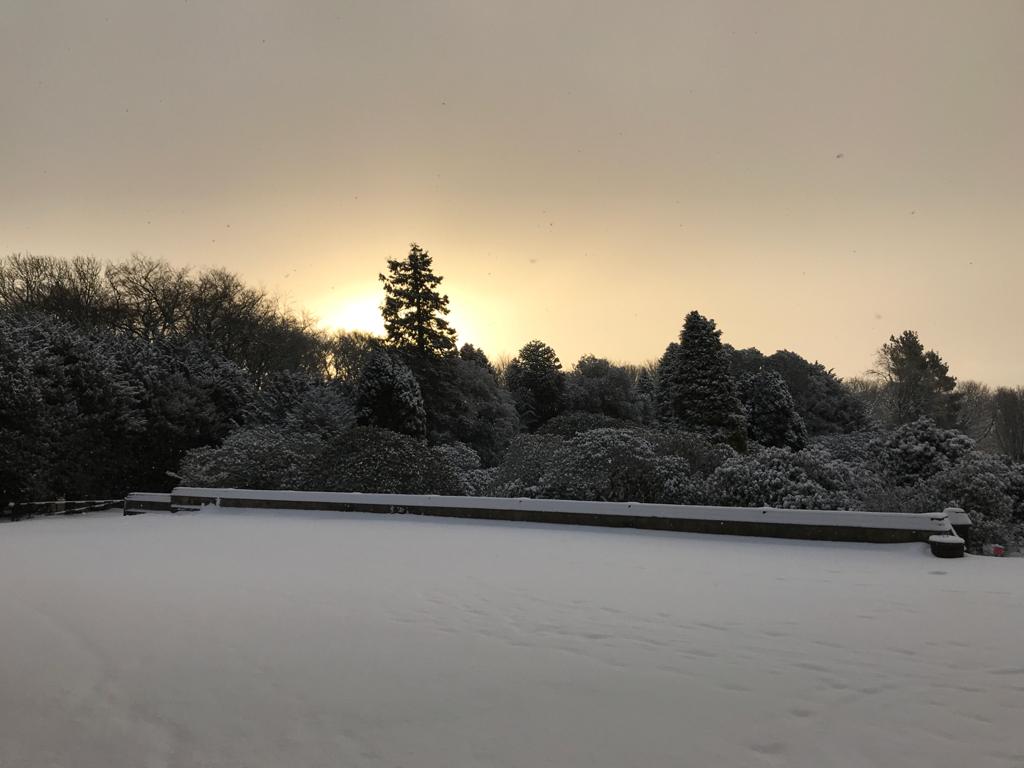 ushawdurham's tweet photo. We were able to capture this special kind of #Sunrise which appeared in our grounds during a rather snowy week! 🌅❄️
#Ushawesome #SnowDays #BlanketsOfSnow https://t.co/b1WuiirKSc