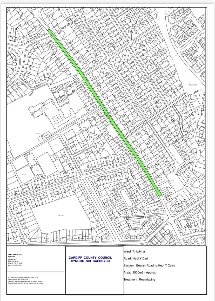 Important information for residents living and using Heol y Deri in Rhiwbina. 

cardiff.gov.uk/ENG/resident/P…