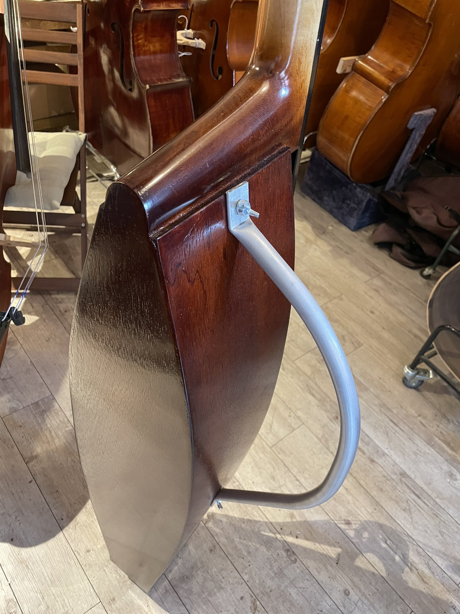 オリエンテ練習用コントラバス（ケース、スタンドつき） オリエンテ