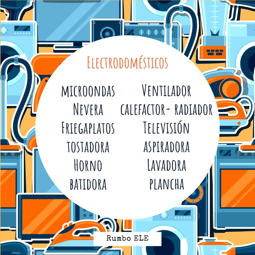 📺Los electrodomésticos 📺Un poco de vocabulario sobre la casa 🏠
#learnspanish #aprendeespañol #imparalospagnolo #spagnoloonline #spanishonline #españolonline #cursosdeespañol #corsidispagnolo #spanishcourses #spanishlanguage #spagnolo #ele #myspanishclass #clasedeespañol