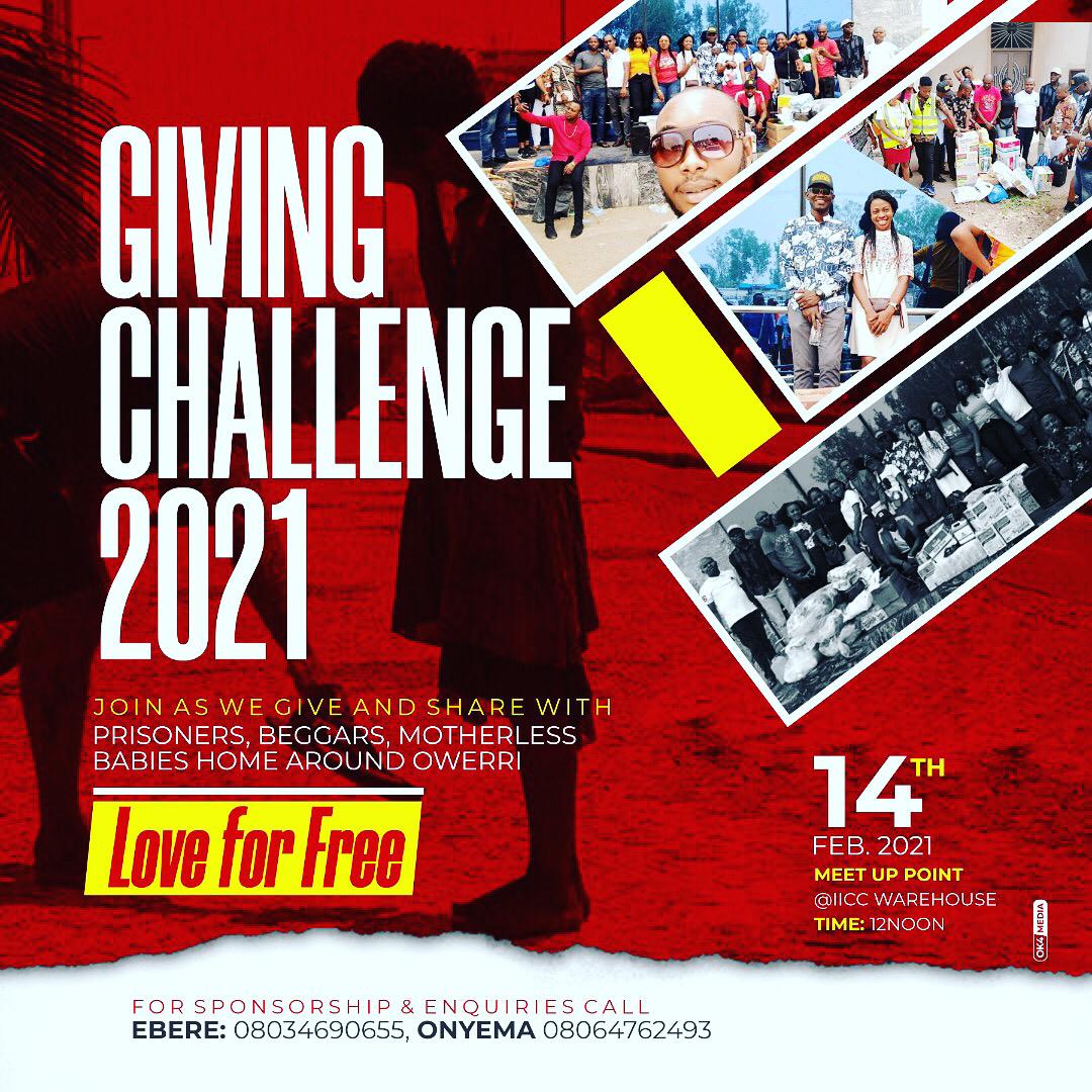 Valentine 2021 #GivingChallenge #Owerri