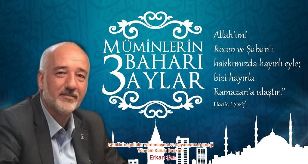 Rahmetin bol olduğu, duanın kabul olduğu eksiklerin tamamlandığı gafletin kalktığı ve kardeşliğin tesis edildiği bu mübarek üç ayların hakkımızda hayırlı olmasını Allah'tan niyaz ederim...