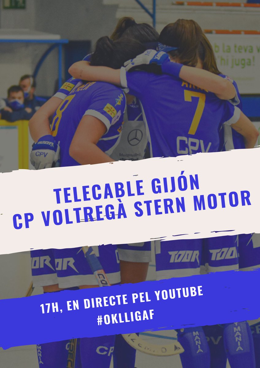 🔥MATCH DAY!🔥

🆚 <a href="/gijonhc/">Telecable Hockey Club</a> 
🏆 #OKLligaF
📍 Gijón
🕰 17h
🖥En directe pel youtube @tododeporte 

#ForçaMàgic! ⚪🔵