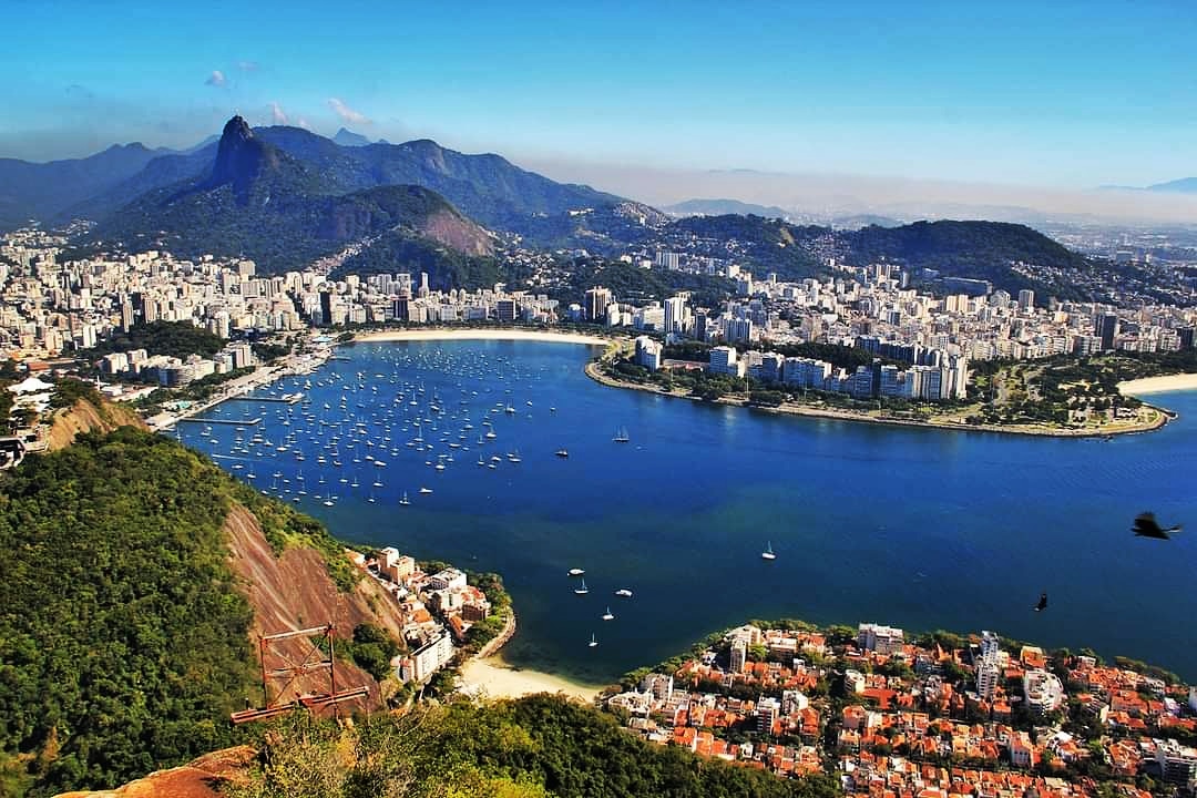 Sugar loaf mountains resembles to the traditional shape of concentrated refined loaf sugar. It is known worldwide for its cableway and panoramic views of the city and beyond. #sugarloaf #riodejaneiro #brazil #paodeacucar #rj #rio #brasil #nature #hazleton #mountaintop #conyngham