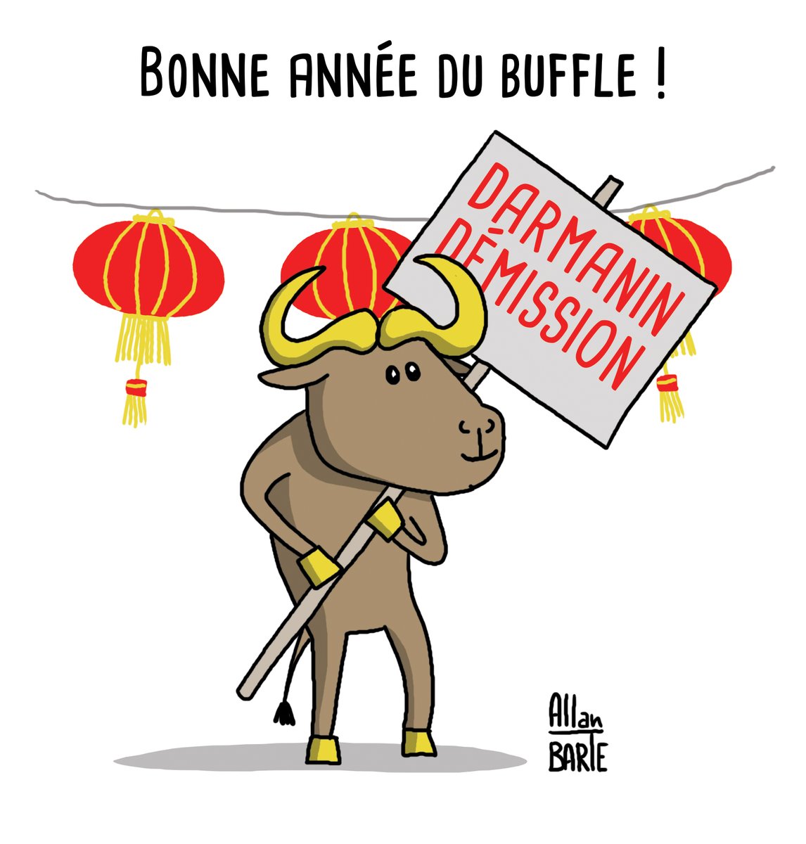 Bonne année du buffle, les amis ! 😊
#buffle #NouvelAnChinois #NouvelAnLunaire #DarmaninDemission