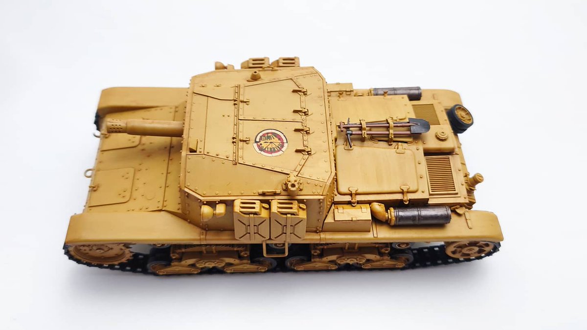 Atsushi セモベンテm40 アンツィオ高校 完成しました ガルパンだとm41型セモヴェンテになっているけど タミヤではm40なんでよし 今回もいい感じになりました ºwº ガールズ パンツァー ガルパン アンツィオ高校 戦車道