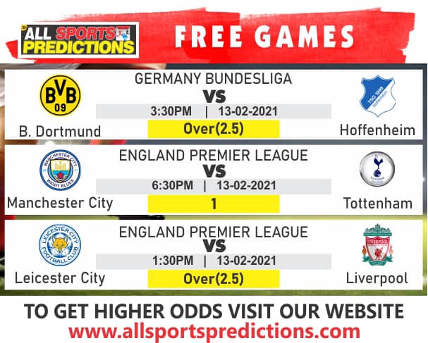 all_predictions's tweet photo. Here are our free picks today bet wisely and play responsibly. Goodluck

#free 
#SaturdayMorning 
#valentinesday2021 
#ValentinesDay https://t.co/w9eriB3NTn
