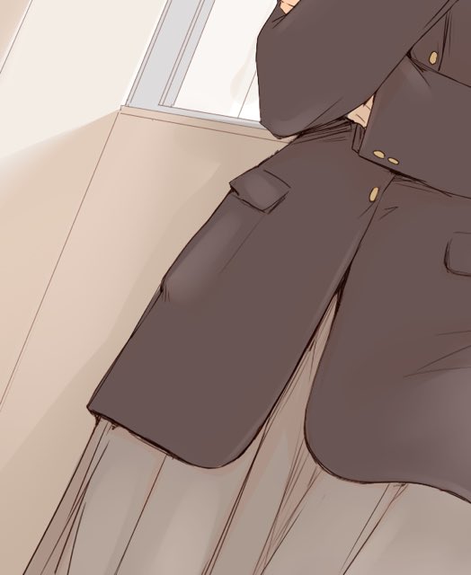 ポケットにチョコを隠し持っていた疑い。 