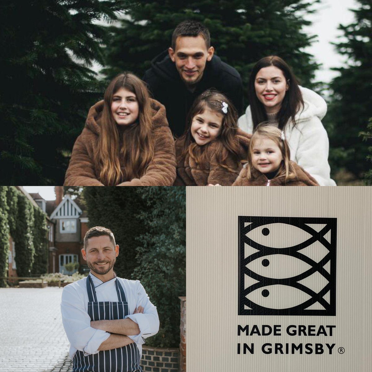 The lovely @officialgtfc goalie @1Jamesmckeown and his wife Chloe will be virtually cooking along with @LincsChef  for ep.2 of Made Great In Grimsby's #EatMoreFish campaign on Wed 17th at 7pm, over on IGTV. Head over to ow.ly/WrVQ50Dzus5 to join on the day.  #LoveSeafood
