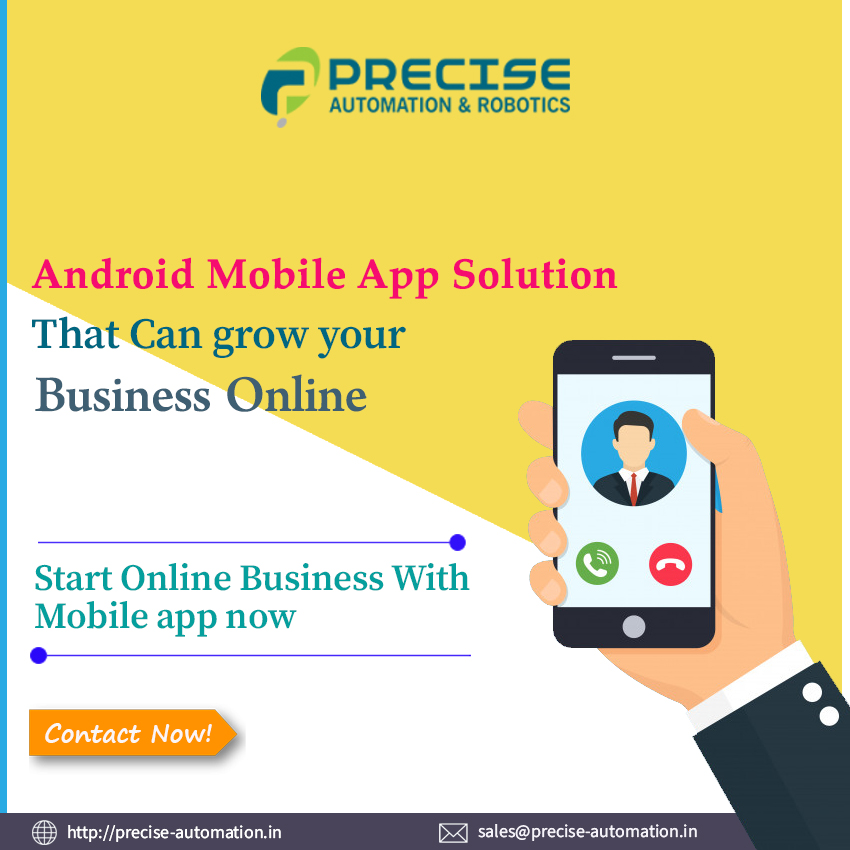 thepreciseindia's tweet image. Android Mobile app solution that can grow your business online just start your online business with mobile app visit: - bit.ly/2Nox1II
#preciseautomation #preciseautomationandrobotics #androidappdevelopment #androidmobileapp #mobileappsolution #onlinebusinesssolution