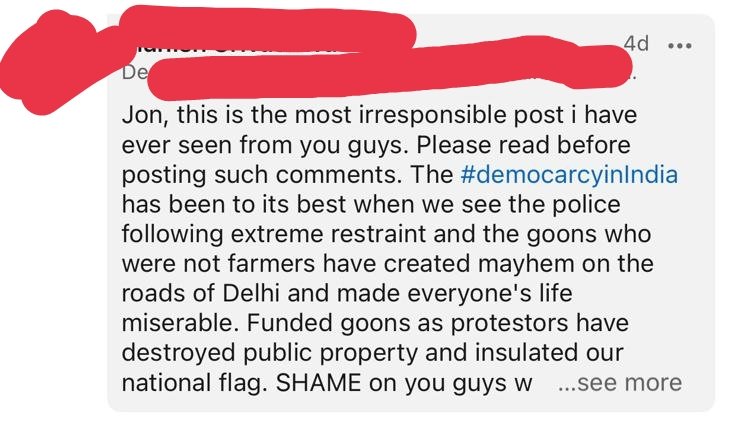 16/28This university dean (sure, not one of any meaningful repute, but a university nonetheless) does have a point. "Insulating" our flag mustn't be pardoned and yet our police exercised so much restraint! Your country would've laid spikes and built concrete walls by now!