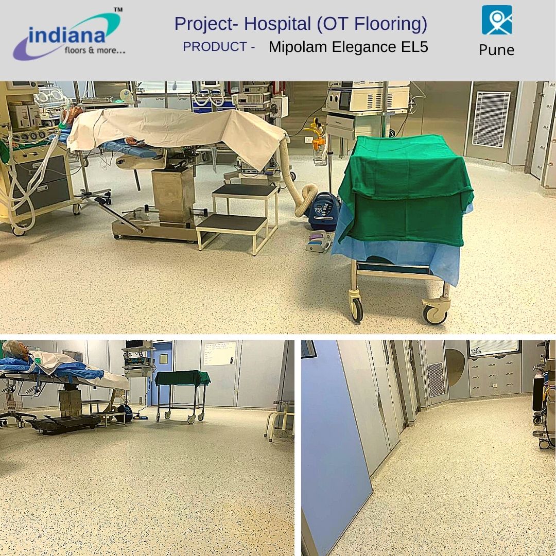 Hospital - Project, #Pune  #India
Gerflor Vinyl Flooring Mipolam Elegance EL5
#indianaflooring #flooring #Vinyl #vinylflooring #floors #hospital #healthcare #hospitalflooring #antistatic #covid19flooring #AntiBacterial #schoolflooring #antiviral #ot #operationtheater