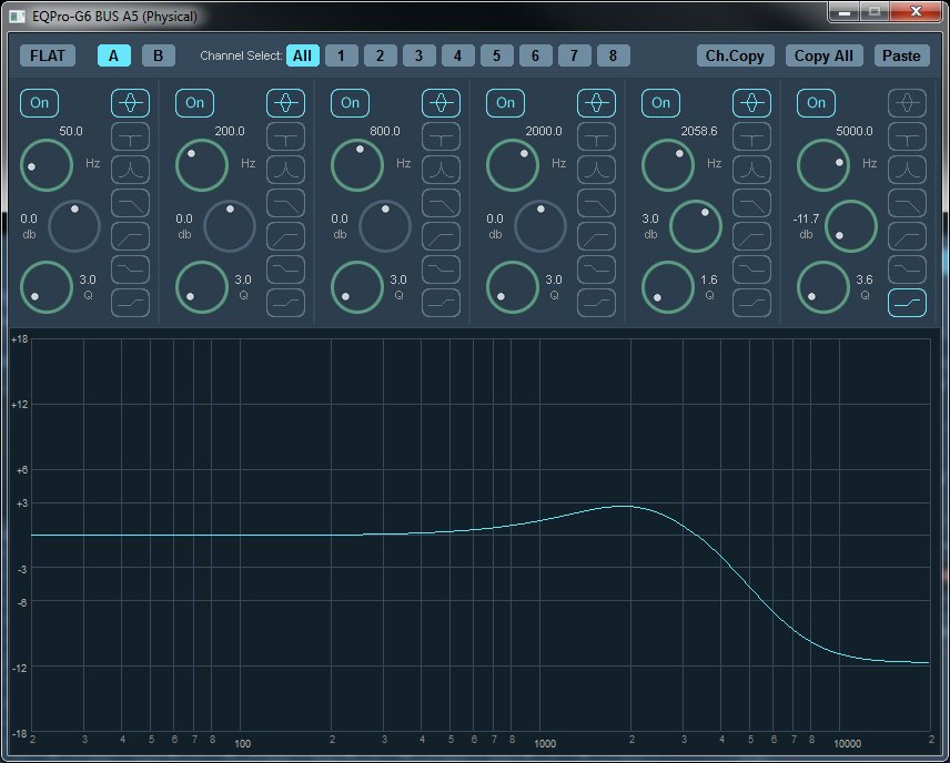 Sky Uændret Se igennem VB-Audio Software on Twitter: "@stiv1865 You can maybe get similar effect  by using the Voicemeeter Banana or Potato Output BUS Master EQ, offering 6  full parametric EQ cells. On the picture below