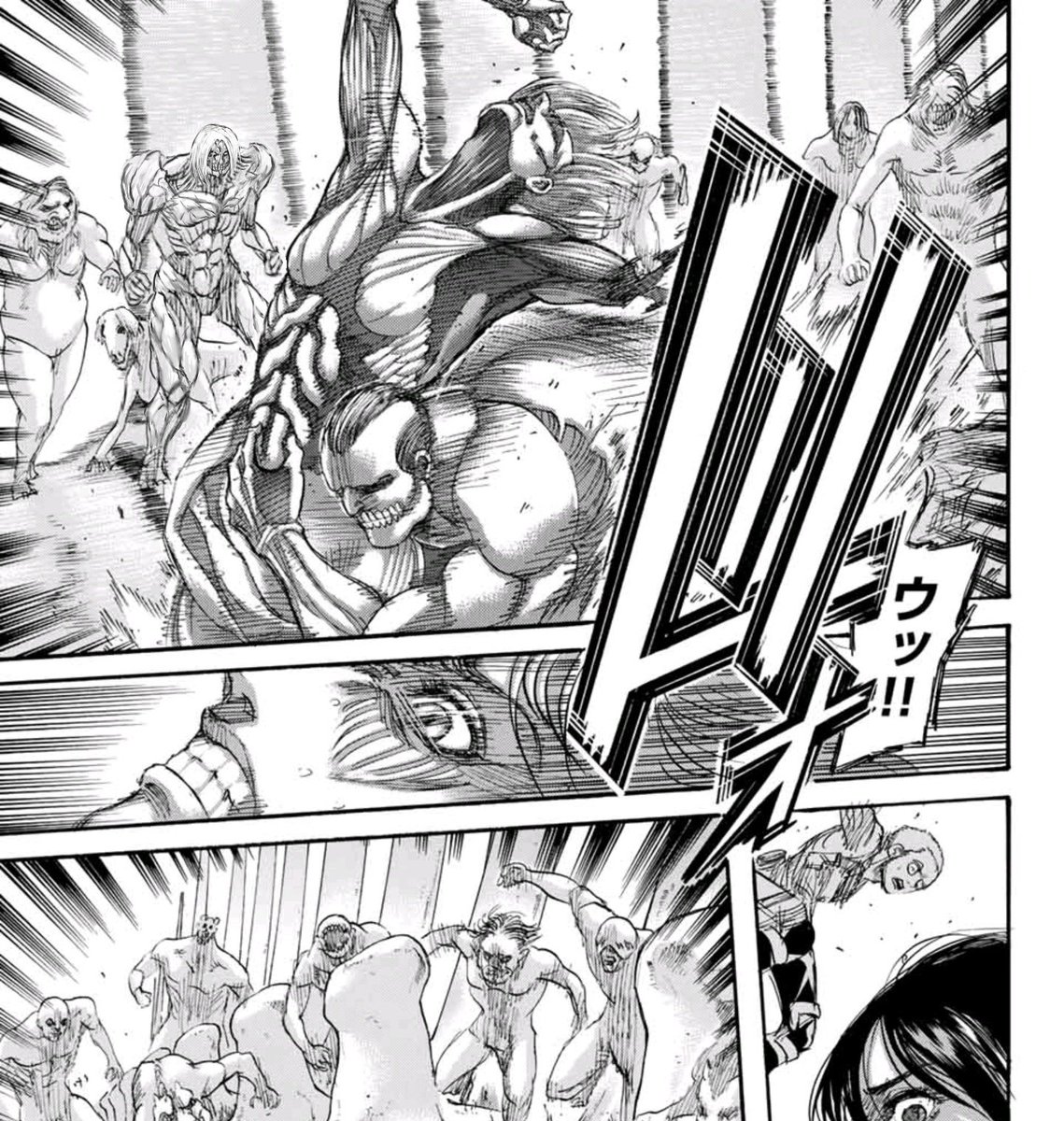 始祖ユミルの傀儡にされたシキシマ隊長 さいふの漫画 始祖ユミルの傀儡にされたシキシマ隊長 さいふの漫画