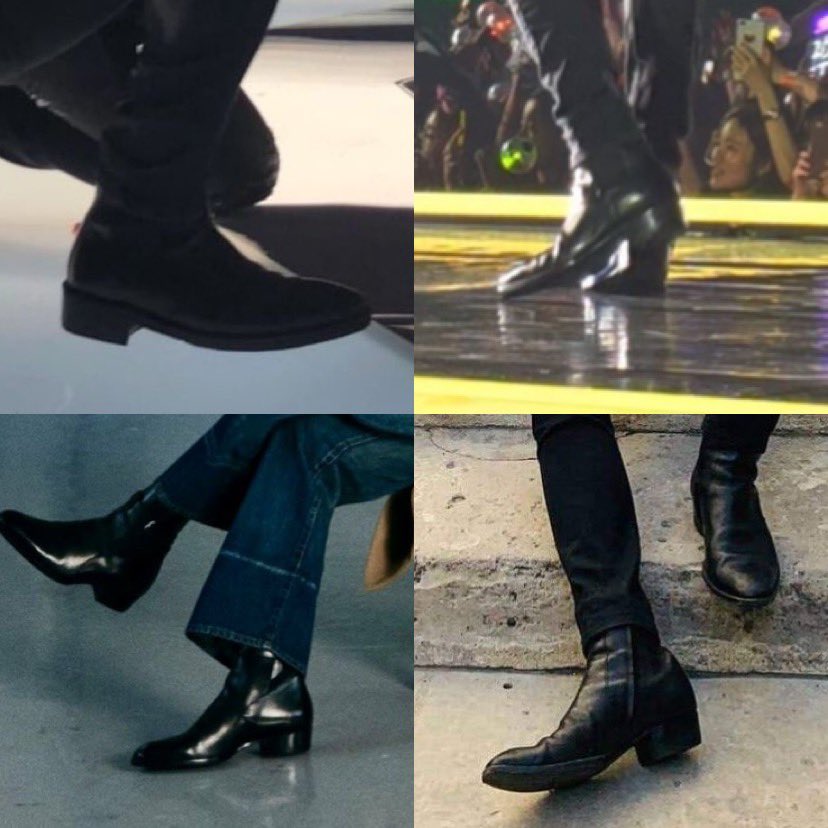 his feets.. duality..