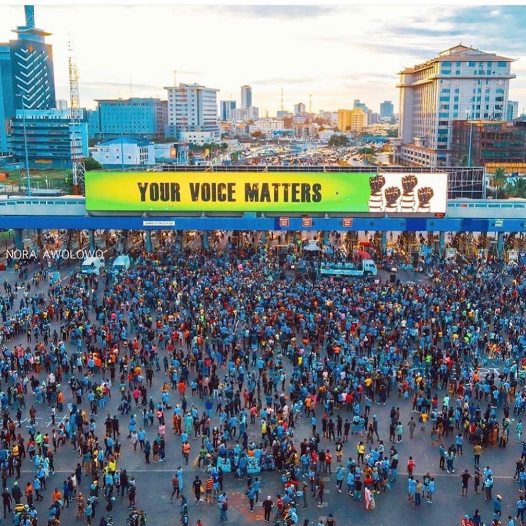 Online protesters it will cost you $0.0 to retweet this #EndSARS #Lekkitollgate till our voices are heard, 
Let get Mr macaroni and others out!