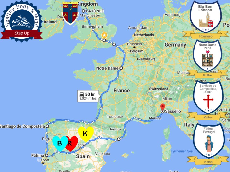 Kolbe House lead the way in our Step Up Challenge!
#BernardsFamily
#StepUpChallenge