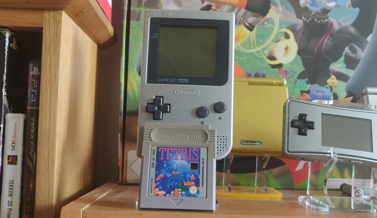  #100Games100DaysDay 24/100:  #Tetris ( #GameBoy, 1989)I went to play a game after pulling this out this morning - and ended up on it for 90 minutes.It's never not addictive 